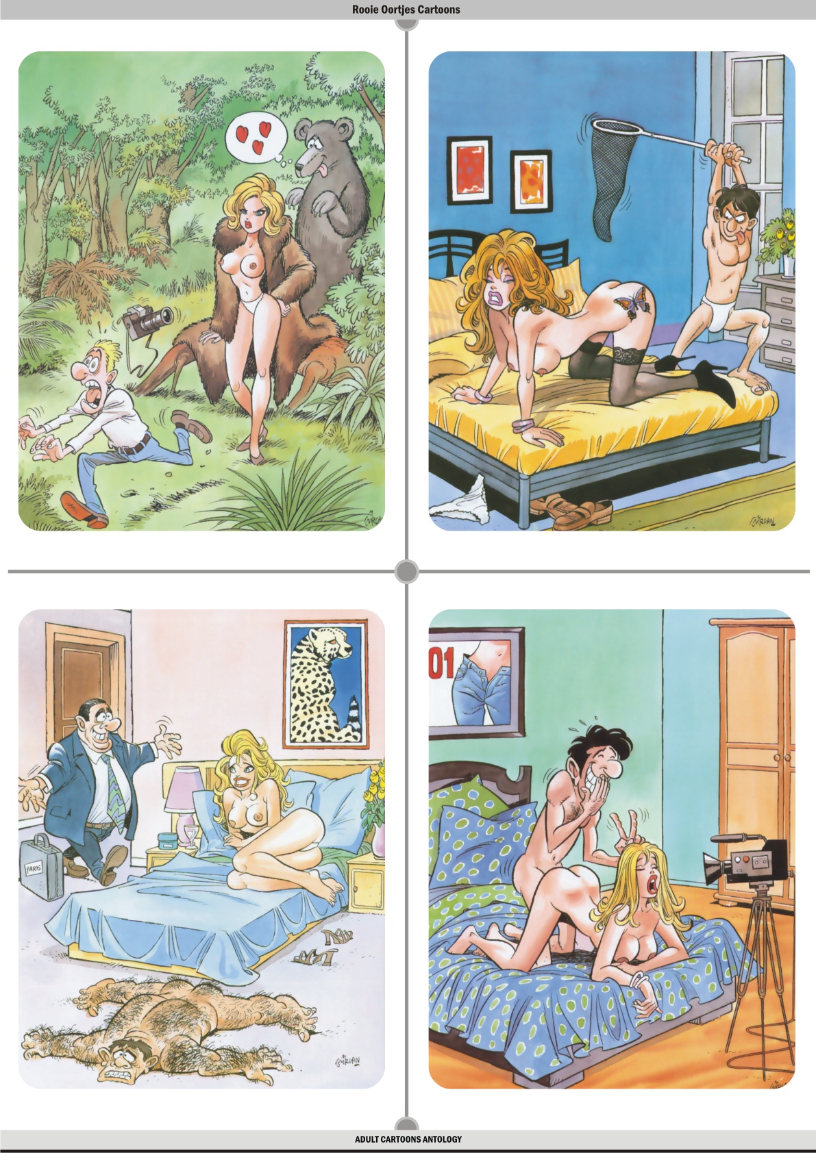 Rooie Oortjes - Adult Cartoon Anthology page 5 full