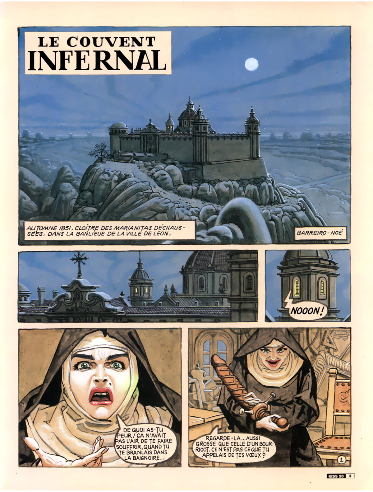 Le couvent infernal page 1 full