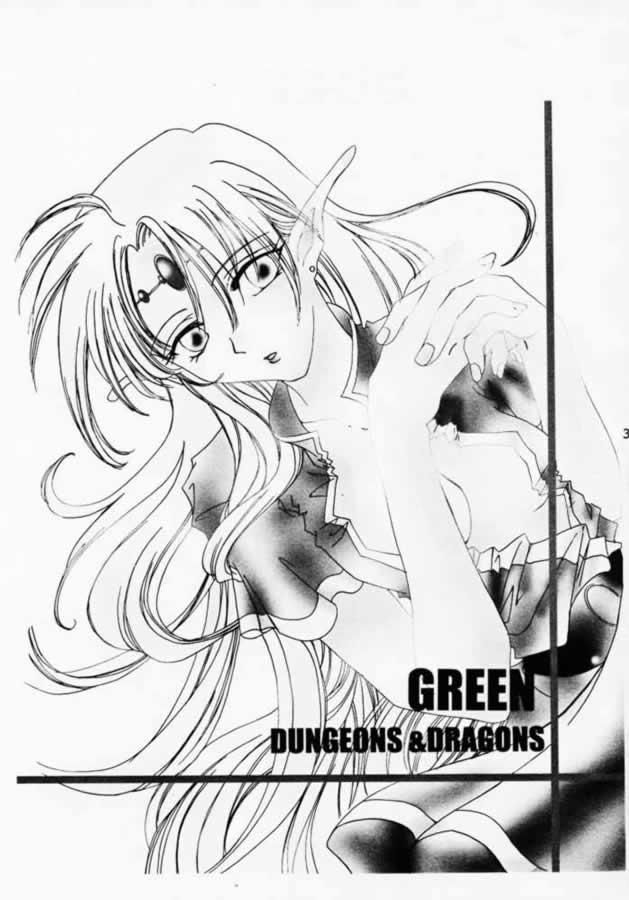 DUNGEONS & DRAGONS GREEN page 2 full