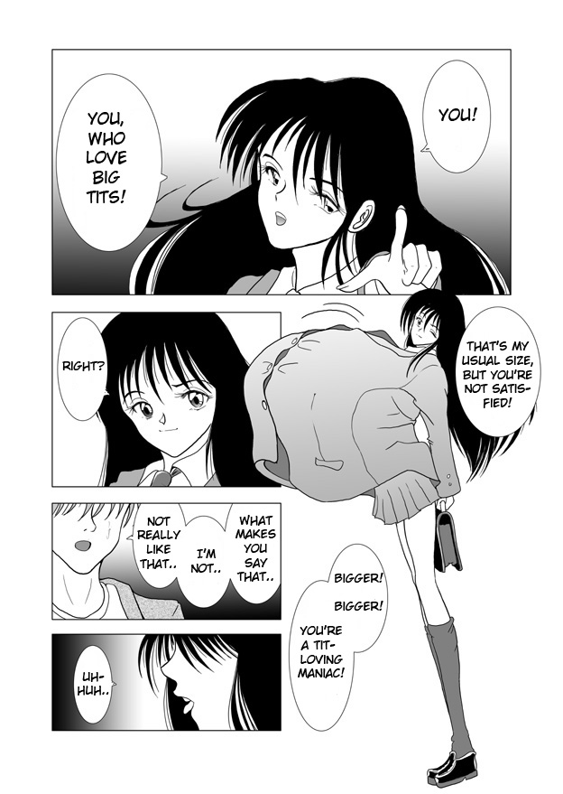 Chounyuu Shoujo Rikako-chan | Hyper Breast Girl Rikako-chan page 3 full