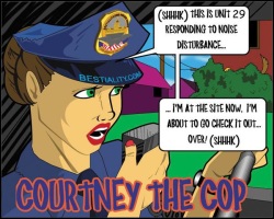 Courtney the Cop