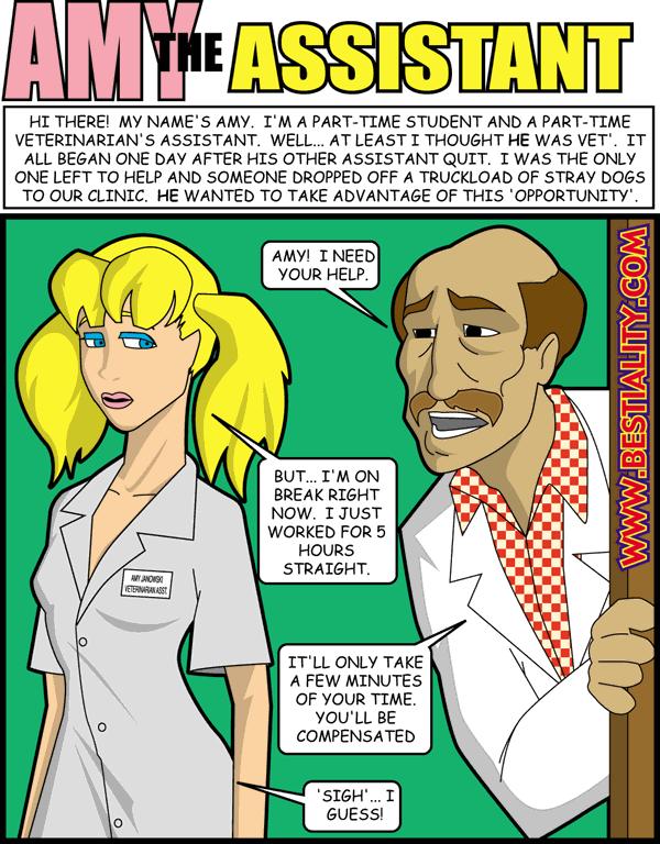 Amy the Assistant page 1 full