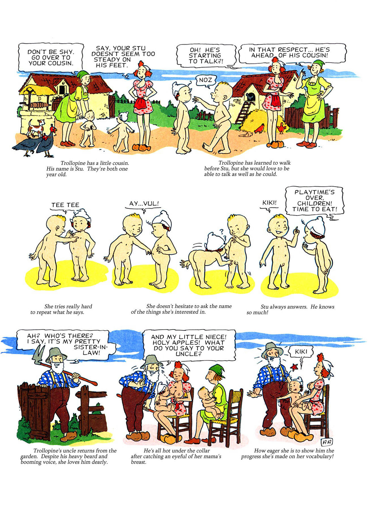 Le Petit Monde de Pétassine | The Little World of Trollopine page 5 full
