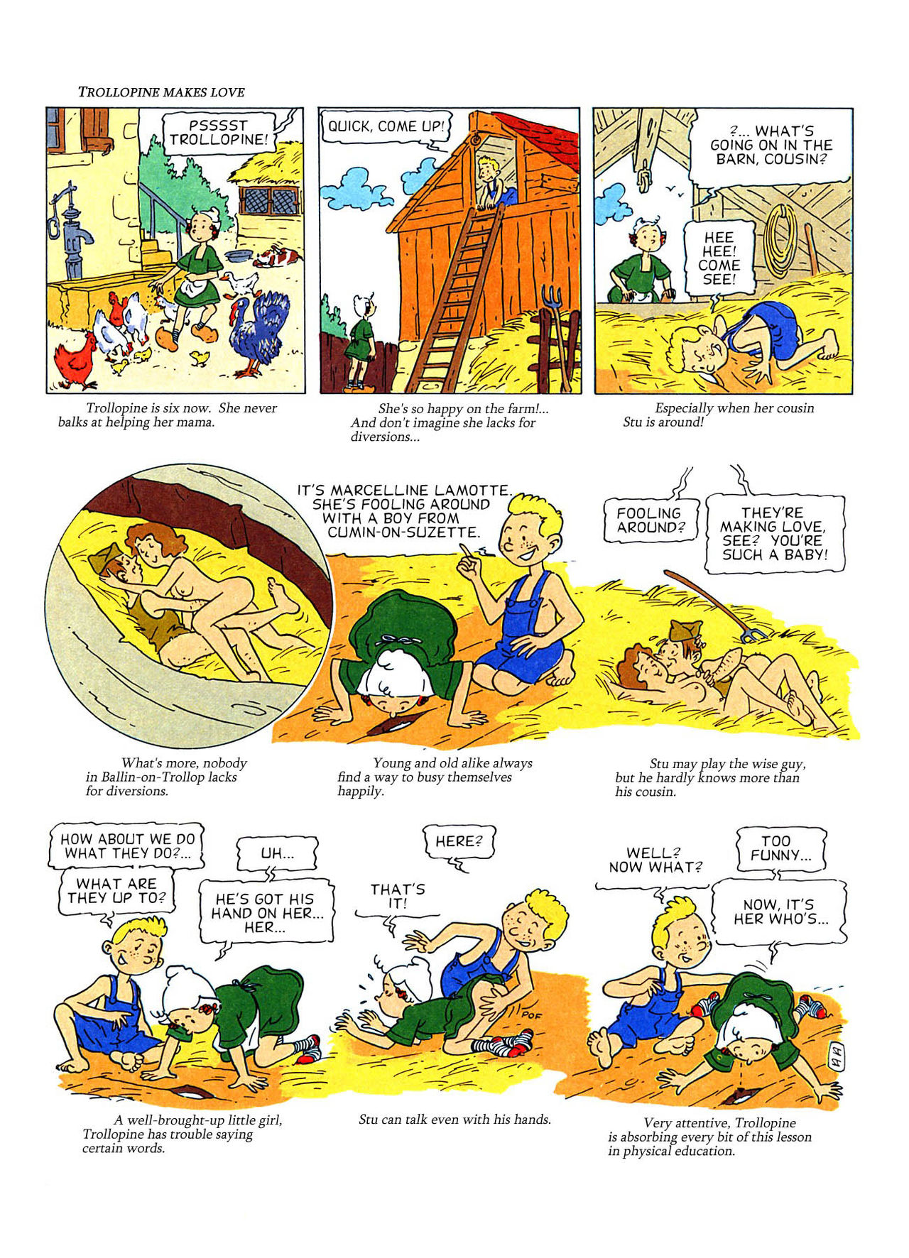 Le Petit Monde de Pétassine | The Little World of Trollopine page 8 full
