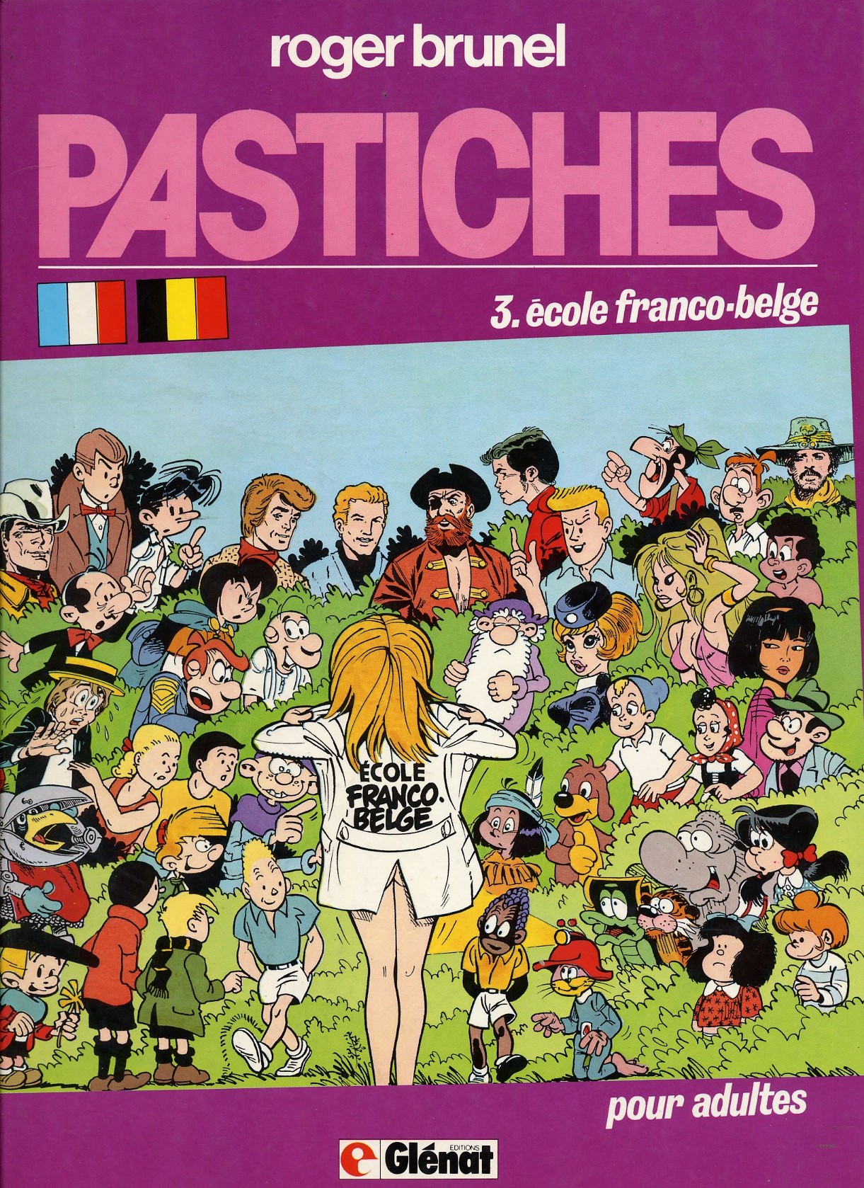 Pastiches 3 - école franco-belge page 1 full