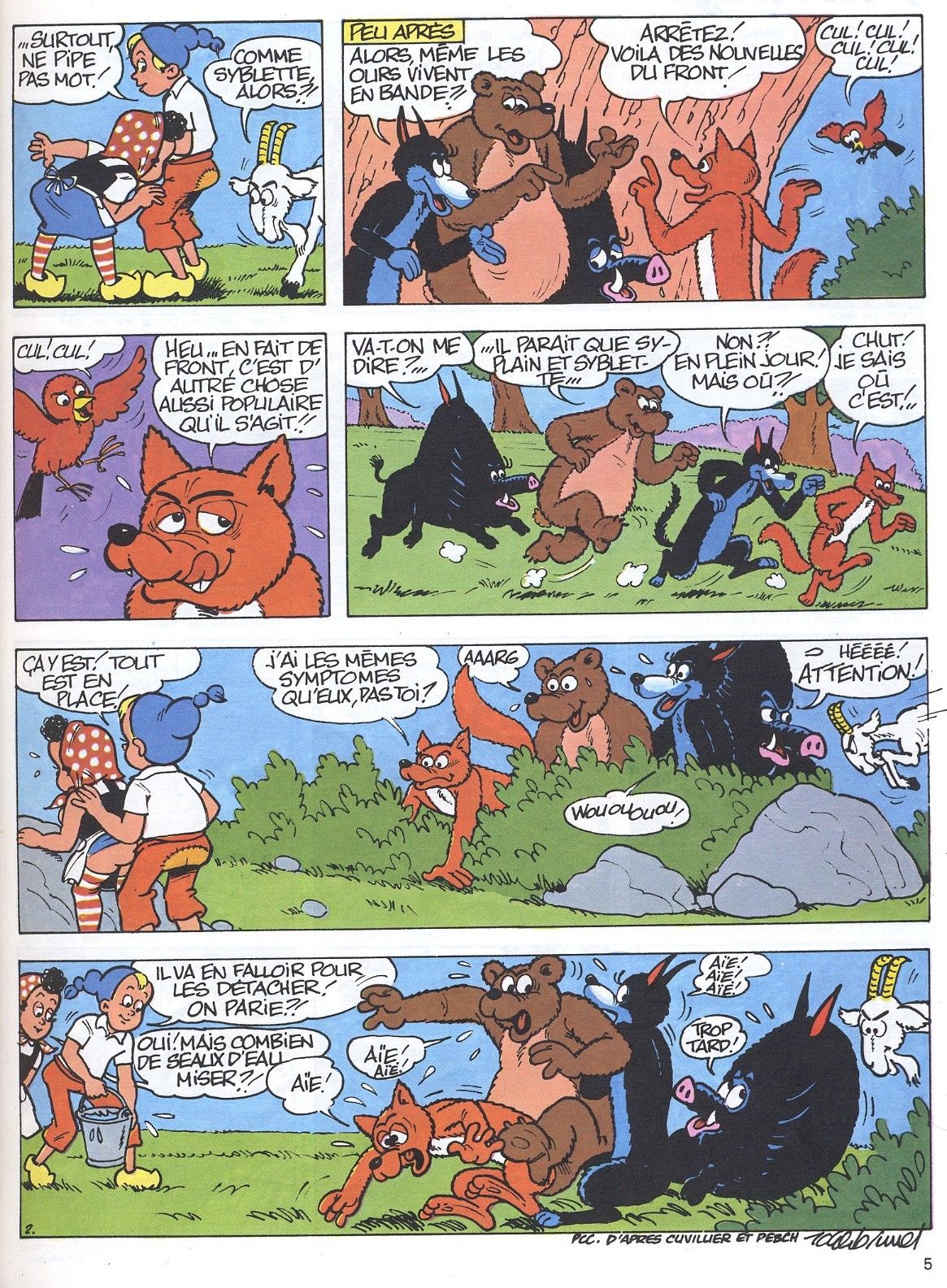 Pastiches 3 - école franco-belge page 7 full