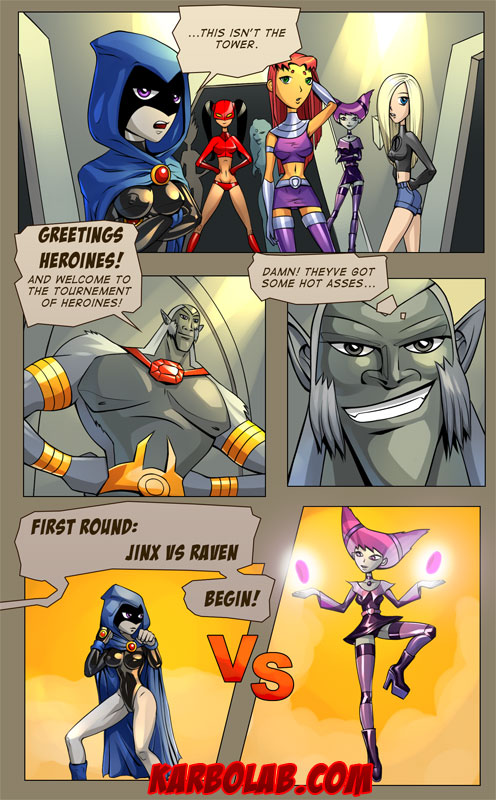 Raven vs Jinx page 1 full
