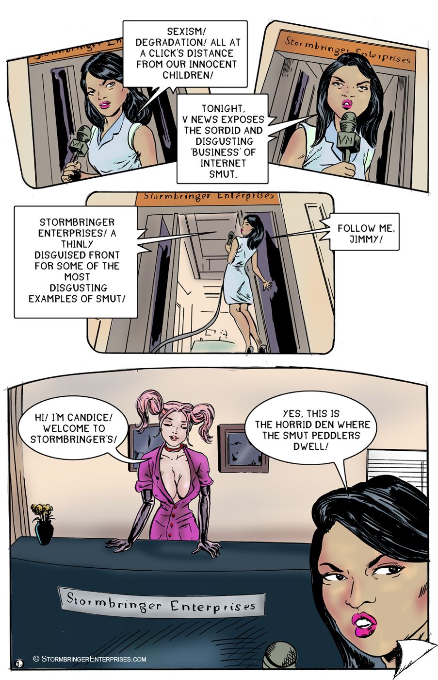 ch08. Media Frenzy page 1 full