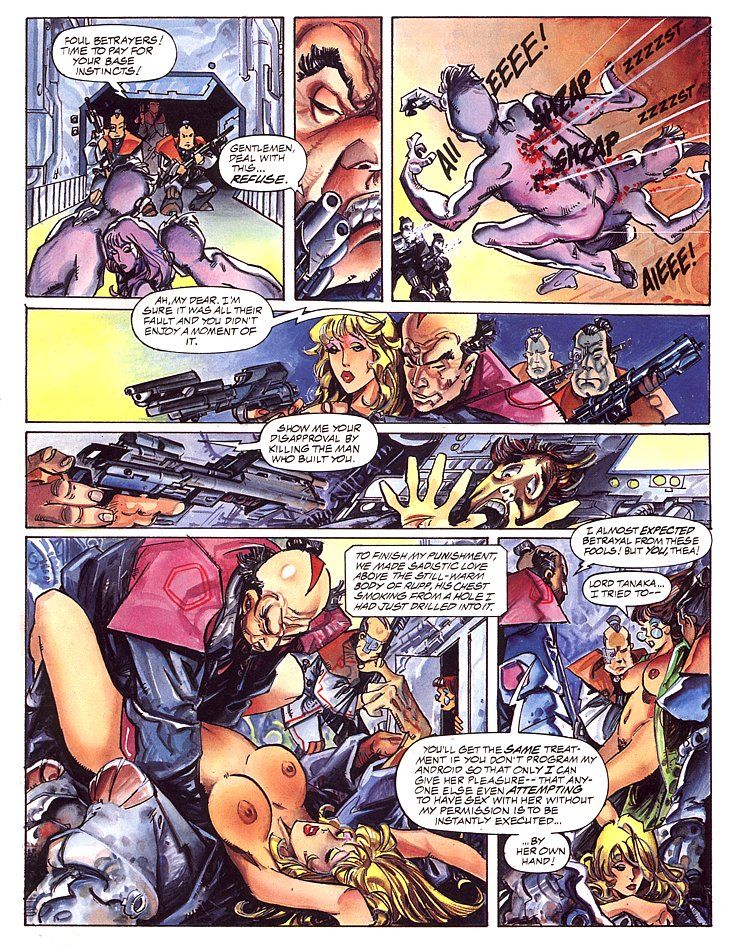 Penthouse Comix #3: Bethlehem Steele 2 - Tanaka's Genisis page 5 full