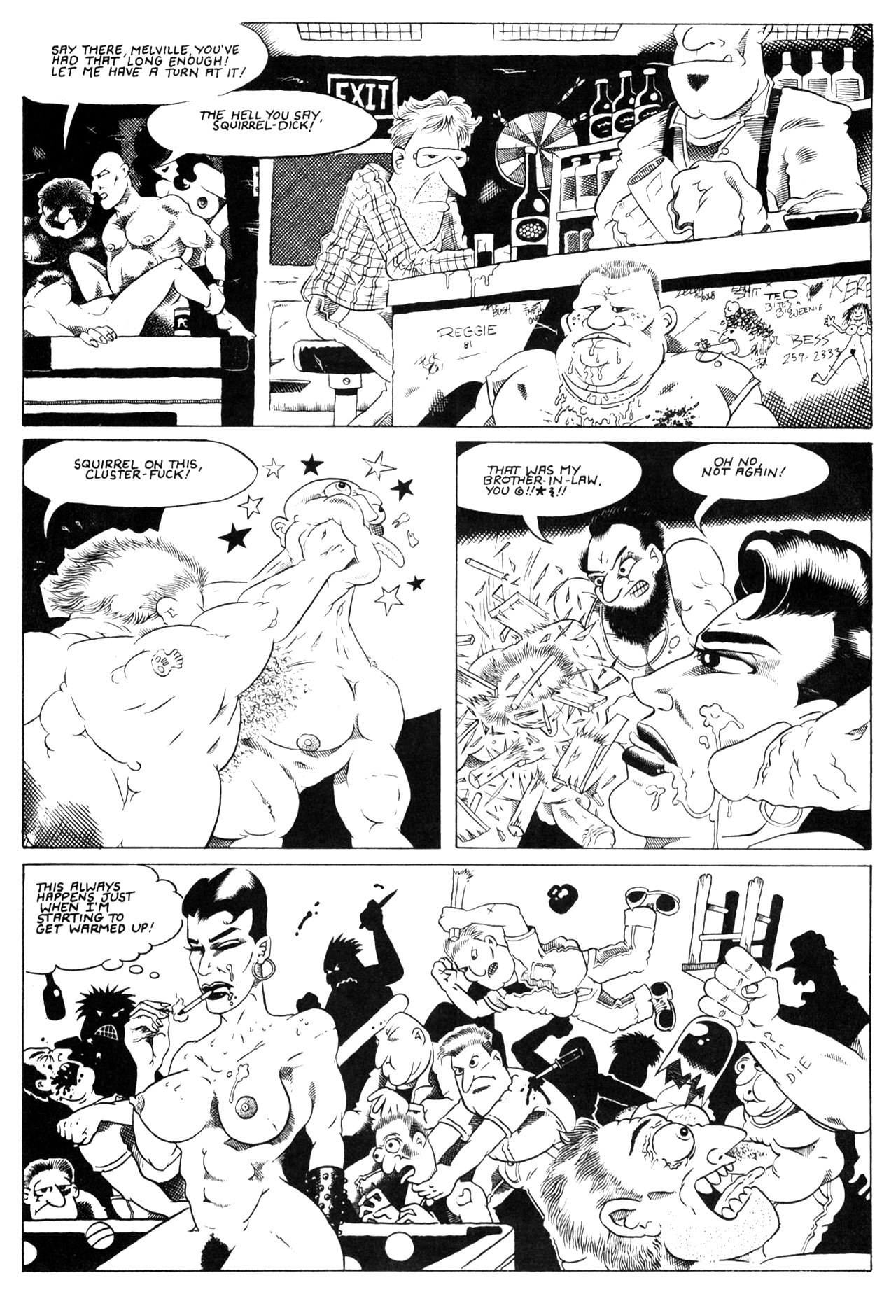 Horny Biker Slut #1 page 5 full