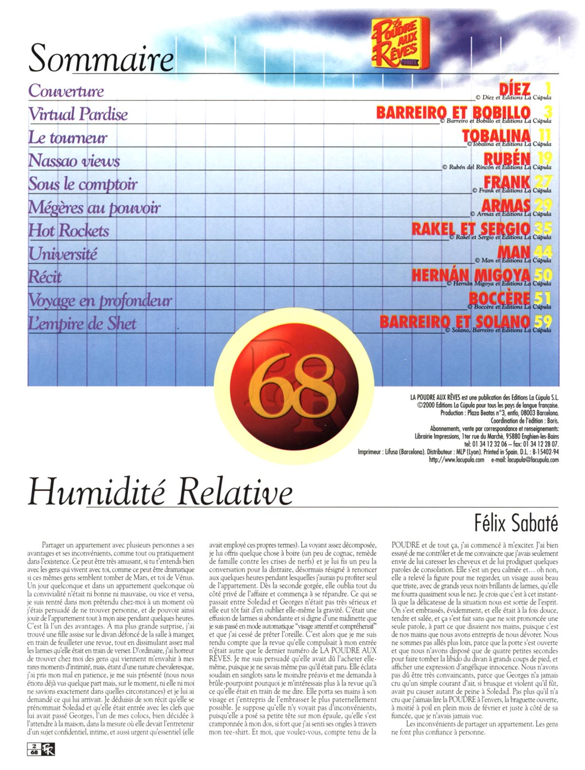 La poudre aux rêves  68 page 2 full