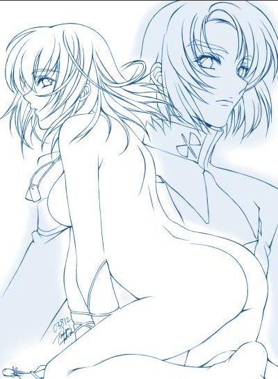 Athrun x Cagalli romantc ero set page 2 full