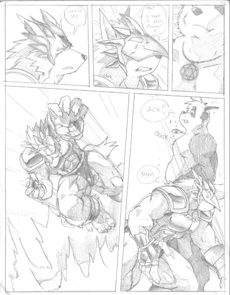 Gross comic Too Far 04 page 8 full