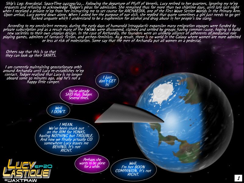 Lucy Lastique - Episode 20 page 1 full