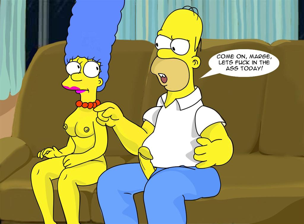 Marge Simpson Does Anal page 1 full