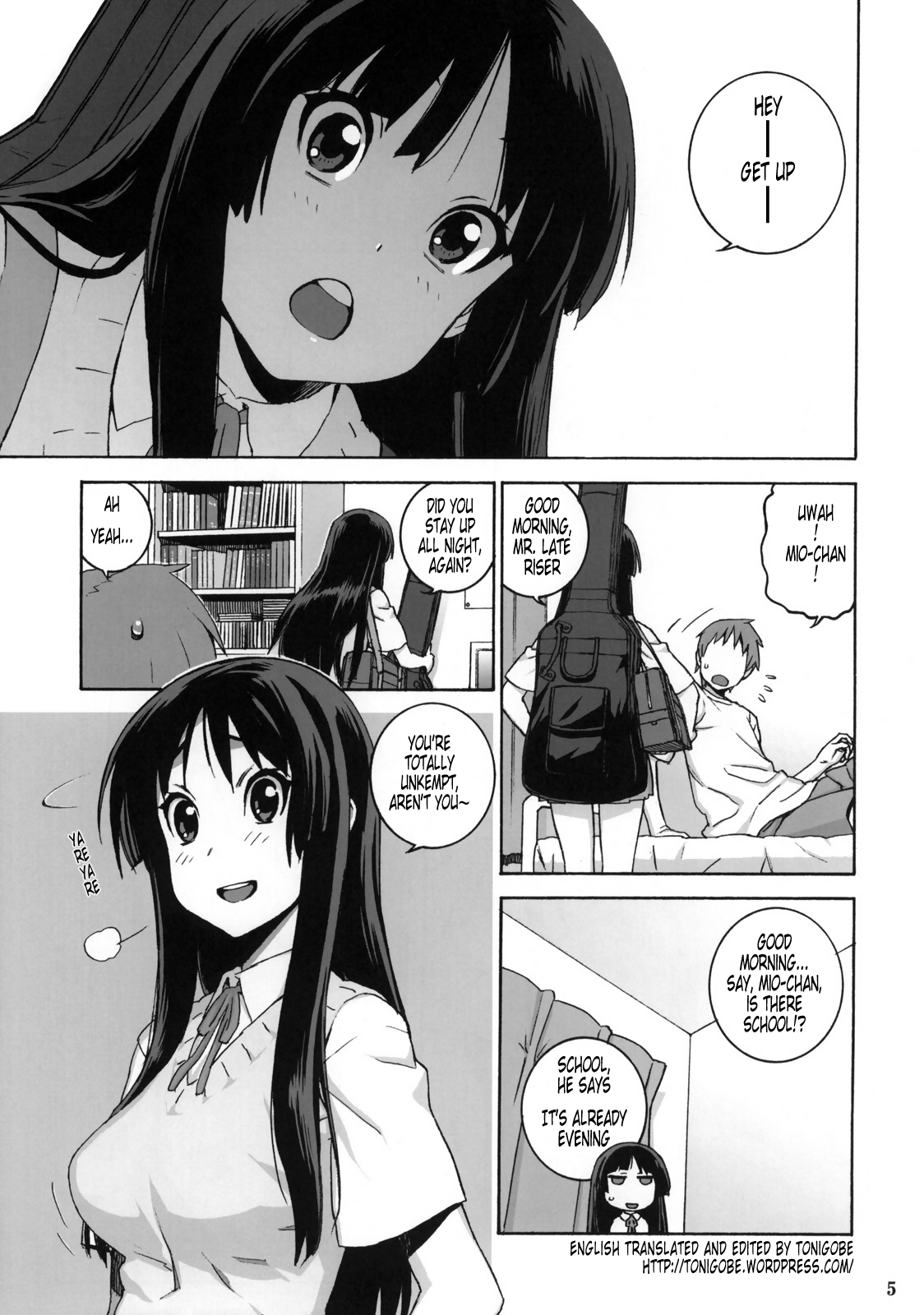 Suki Suki Mio-chan page 4 full