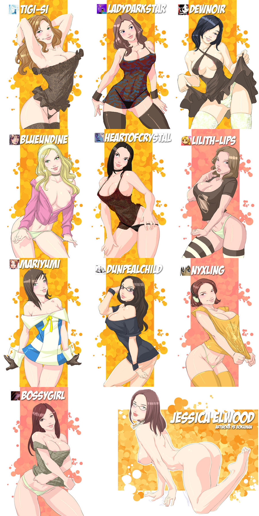 DeviantART girls 01 page 1 full