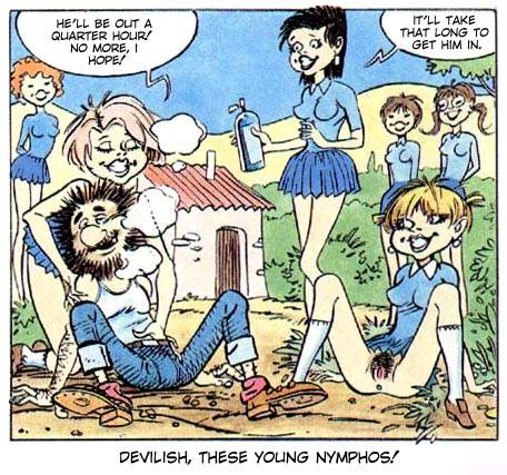 School Sluts - Field Trip page 8 full