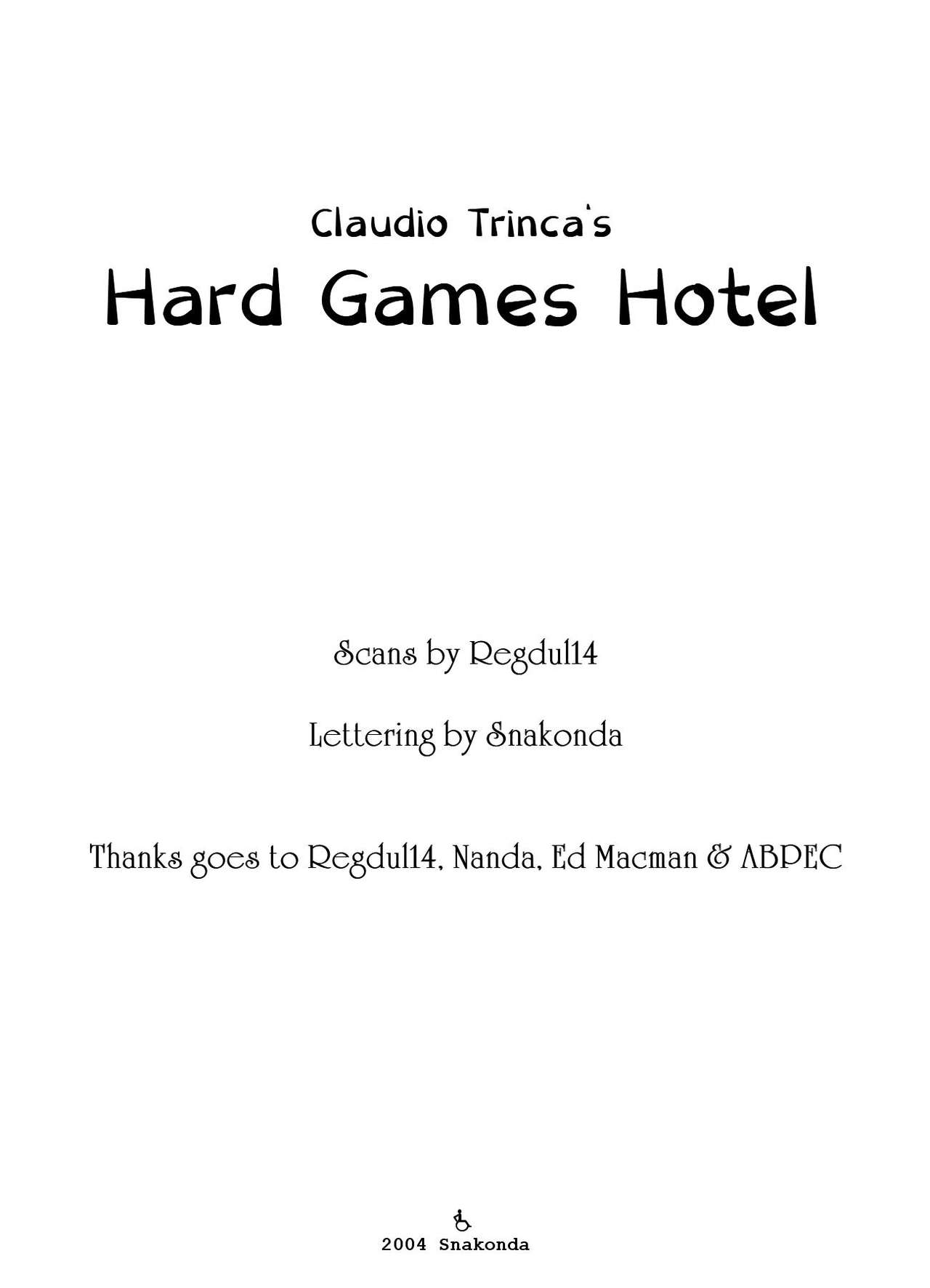 Hard Games Hotel page 2 full