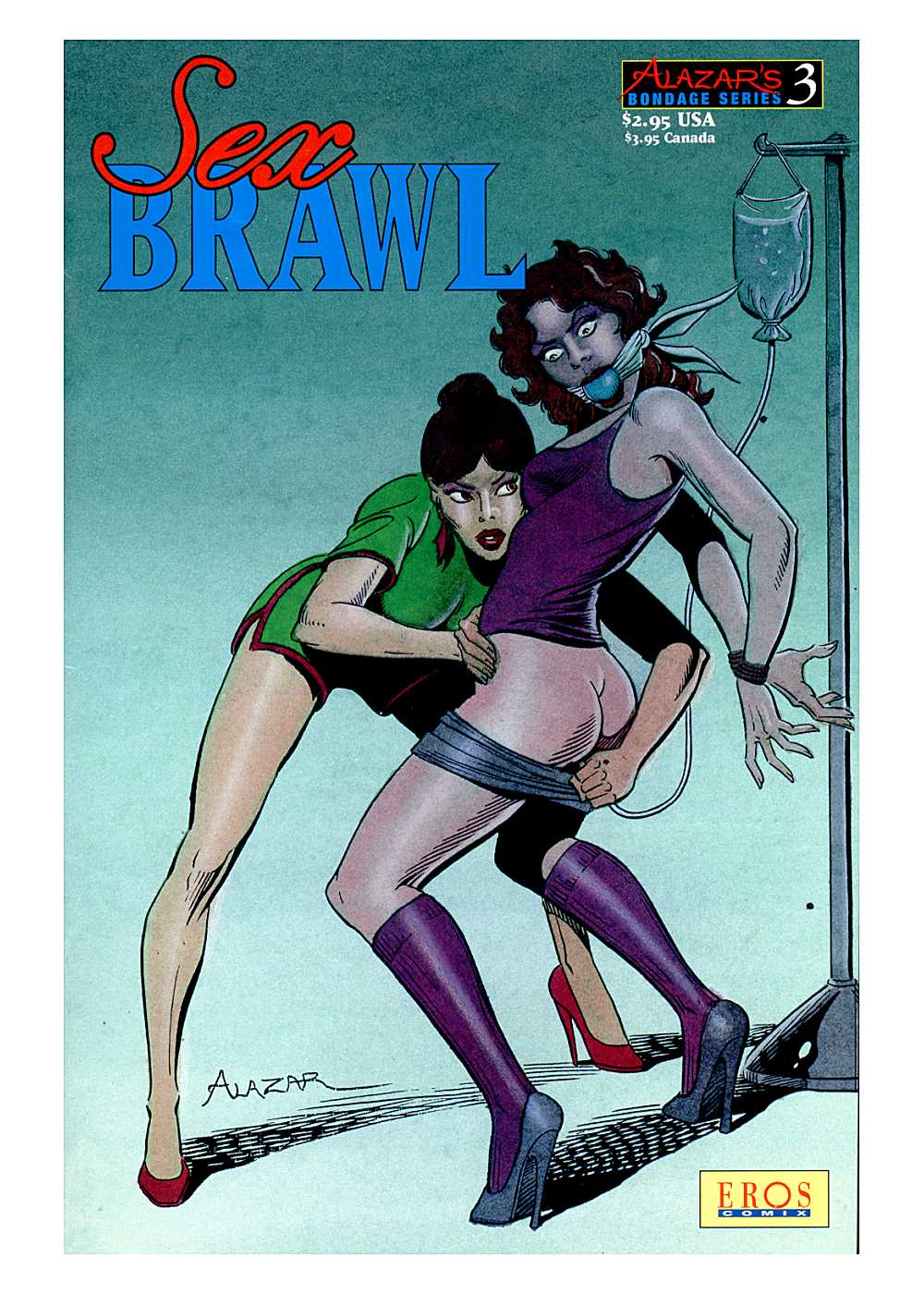 Alazar's Bondage Series #3 - Sex Brawl page 1 full
