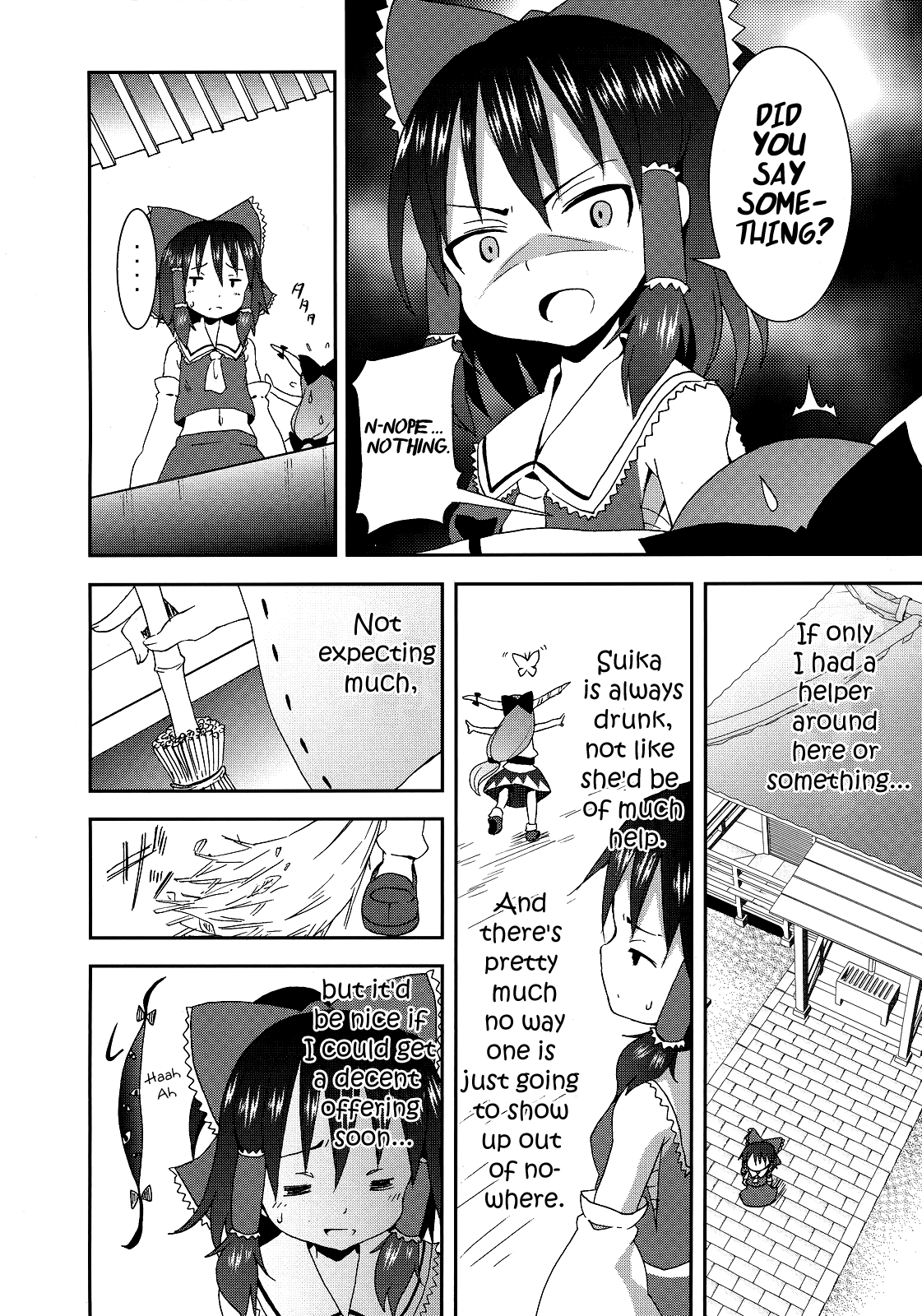 Hakurei Jinja no Reimu-san | Reimu of the Hakurei Shrine page 6 full