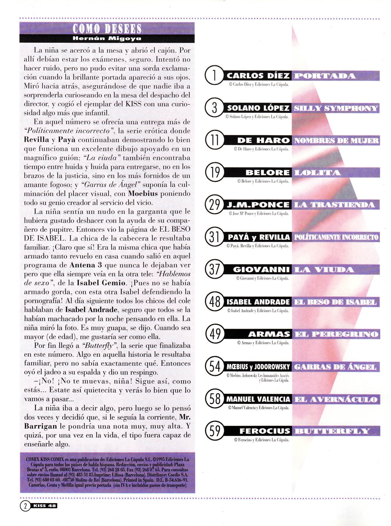 Kiss comix 048 page 2 full