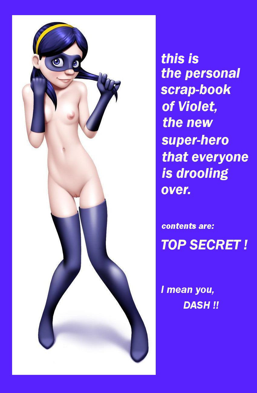 Violet's Secret Sex Scrap-book page 1 full