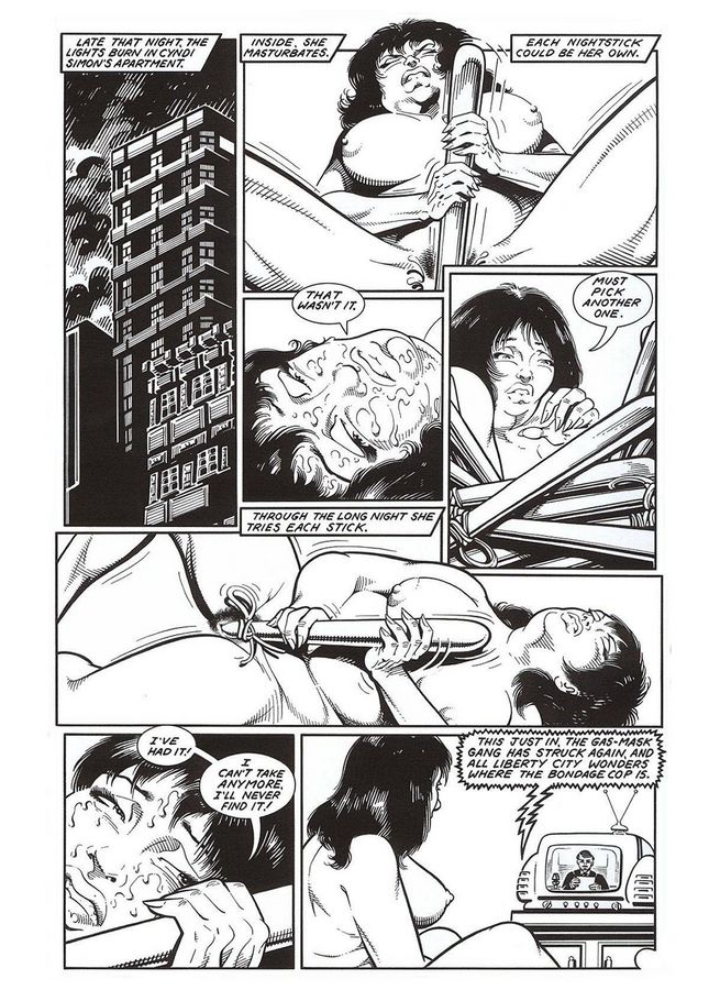 Bondage Cop - Too Many Nightsticks page 8 full