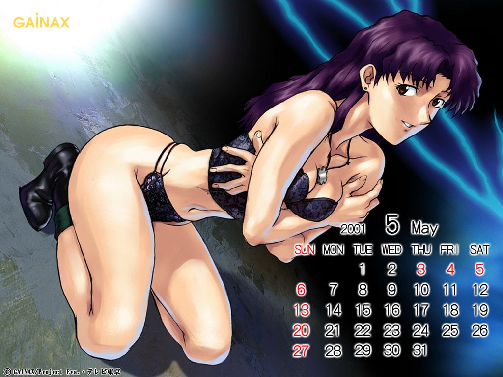 2001 Neon Genesis Evangelion Calander version 2 page 5 full