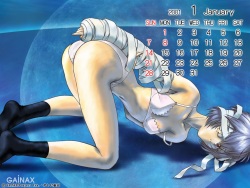 2001 Neon Genesis Evangelion Calander version 2