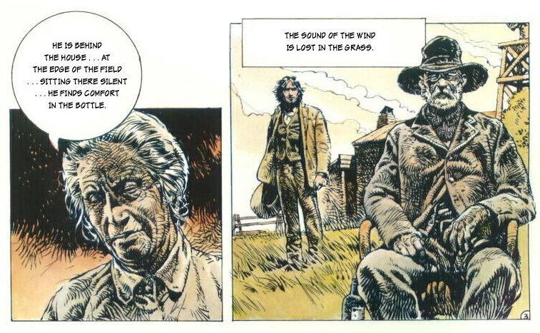 Sarah or The White Indian by Paulo Eleuteri Serpieri page 8 full