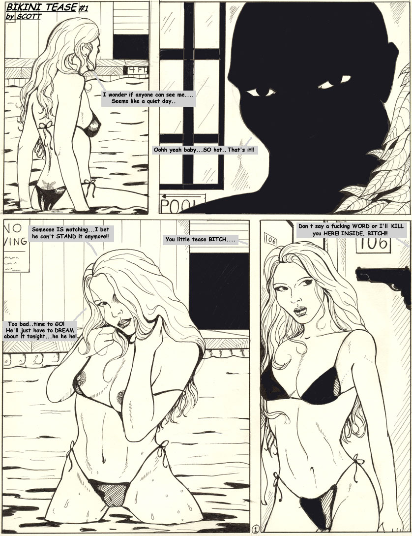 Bikini Tease #1 page 1 full