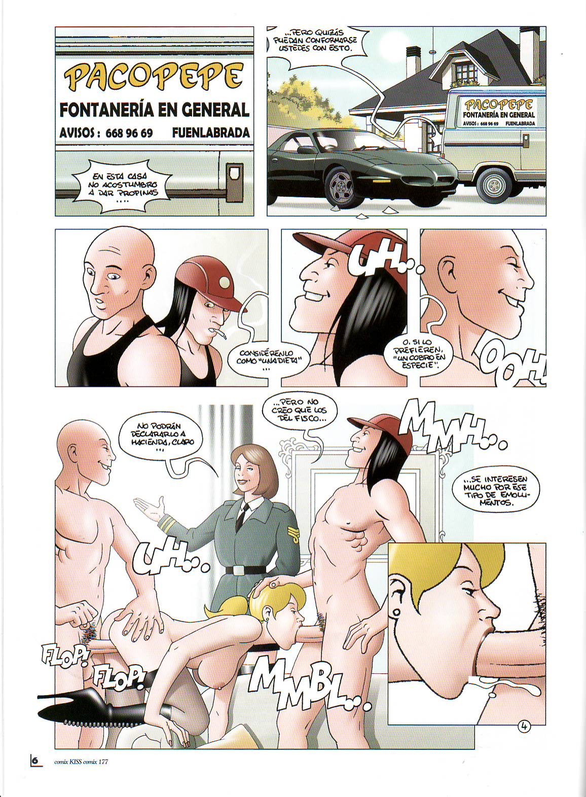 Kiss comix 177 page 6 full