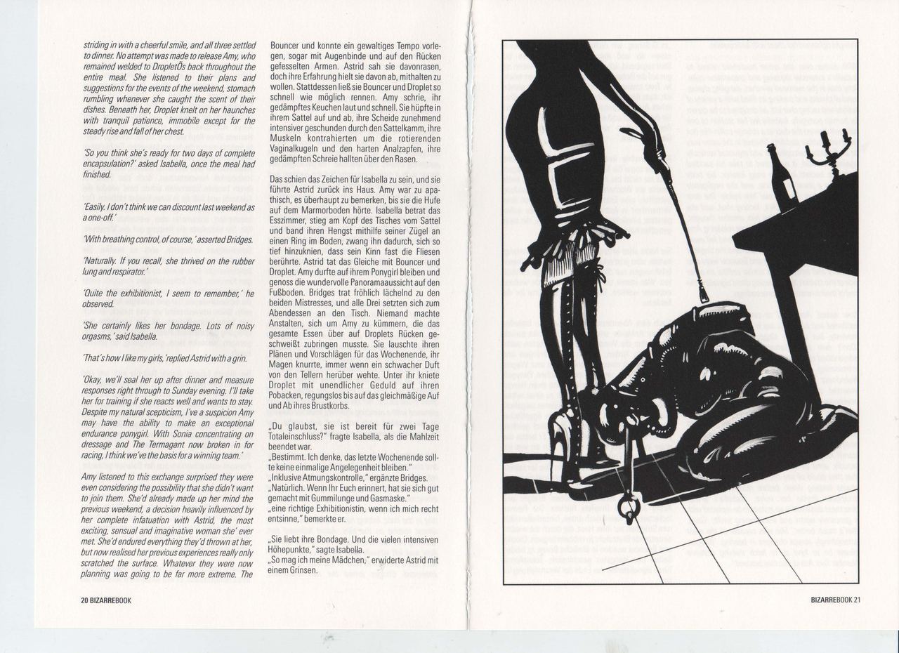 Bizarre Book #15: Rubber Ponygirls - Rubber Training: Part 2 page 10 full