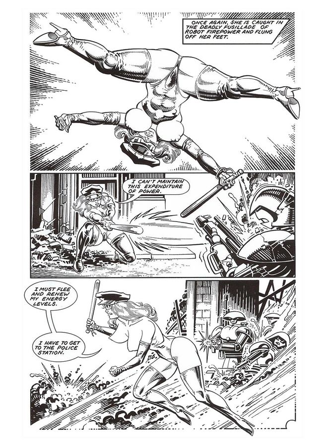 Bondage Cop - Attack of The Zenax Robots page 10 full
