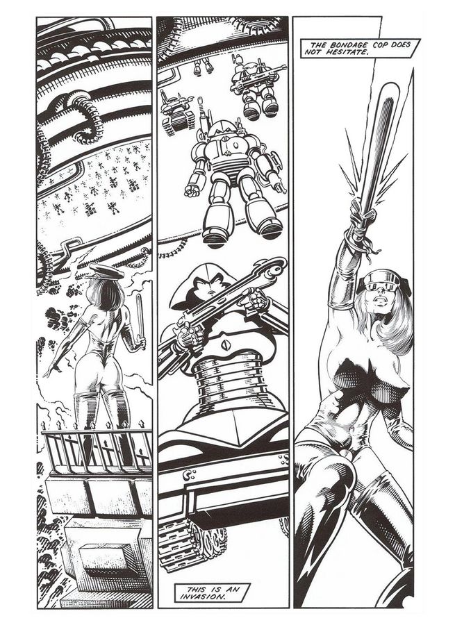 Bondage Cop - Attack of The Zenax Robots page 5 full