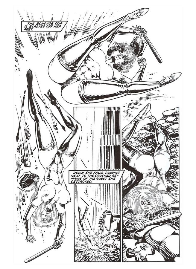 Bondage Cop - Attack of The Zenax Robots page 7 full