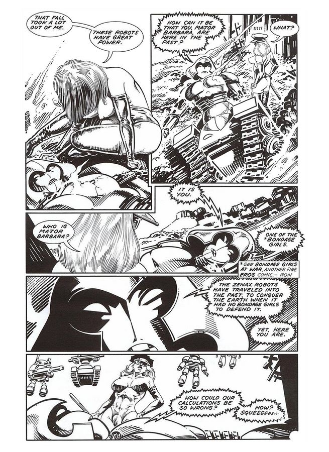 Bondage Cop - Attack of The Zenax Robots page 8 full