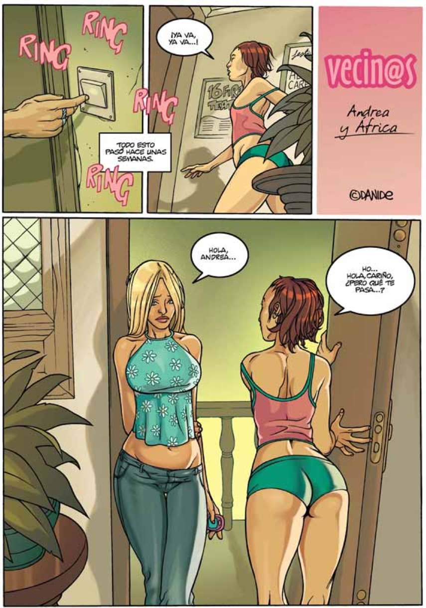 Andrea y Africa page 1 full
