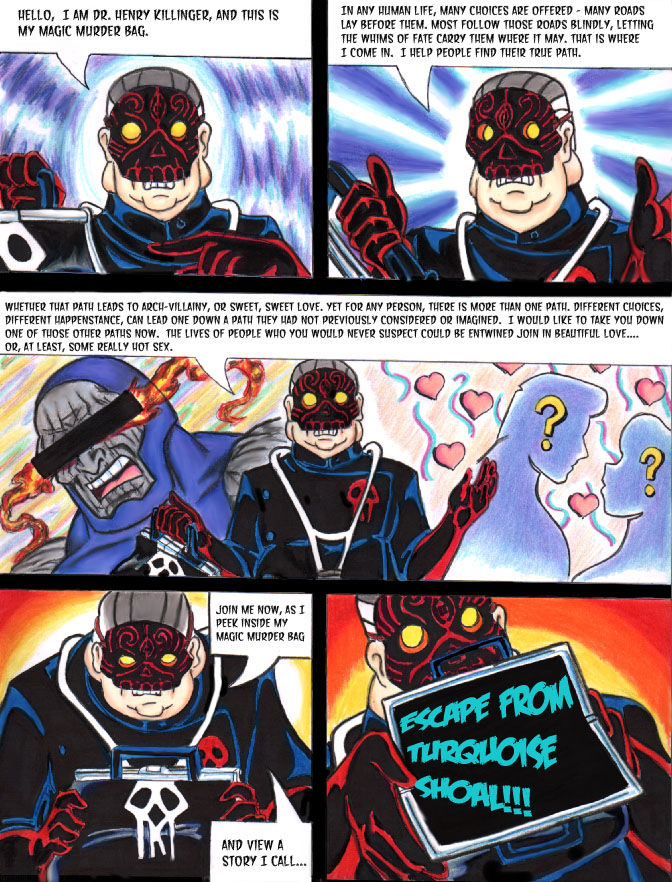 Escape From Turquoise Shoal page 1 full