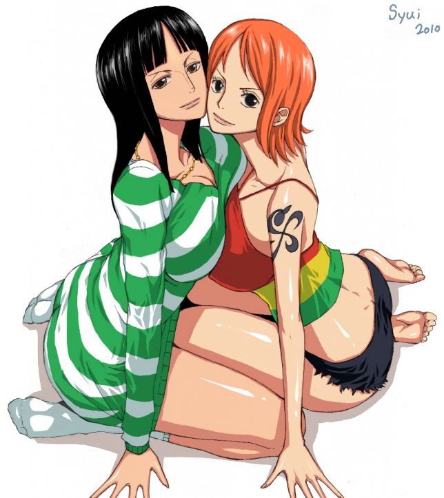 One Piece - Nami and Robin page 1 full