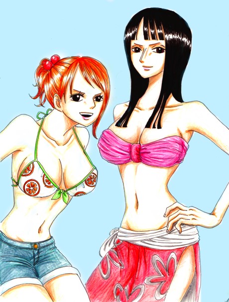 One Piece - Nami and Robin page 6 full