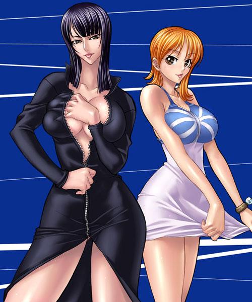 One Piece - Nami and Robin page 9 full