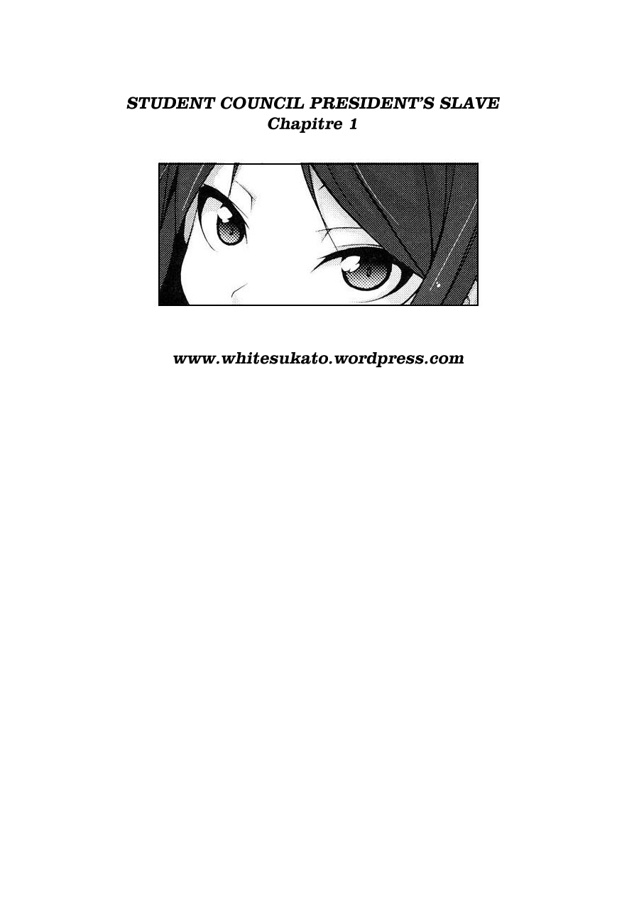 Student council president's slave chapitre 1 page 2 full
