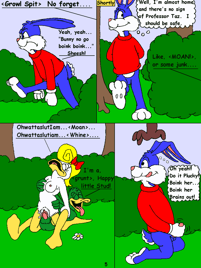 Tinee Toon Adventures #4 page 6 full