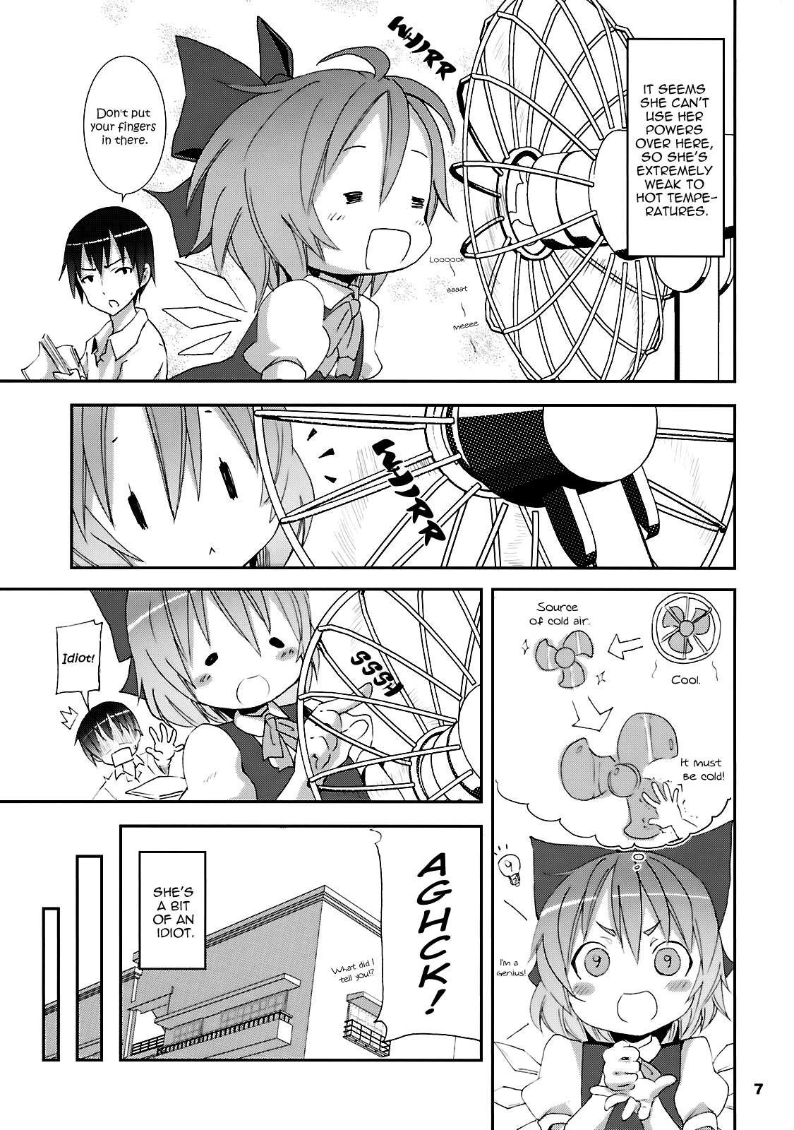 Cirno ga Ouchi ni Yattekita! | Cirno Showed Up at My House page 7 full