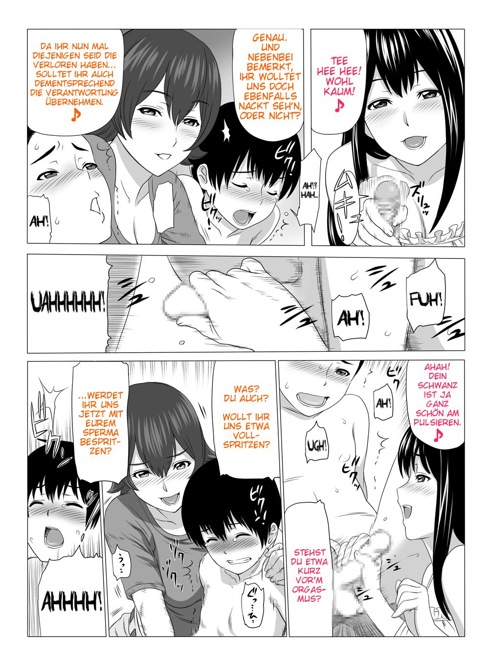 Kimi no Chinchin Shame rasete Densha Strip Hen page 9 full