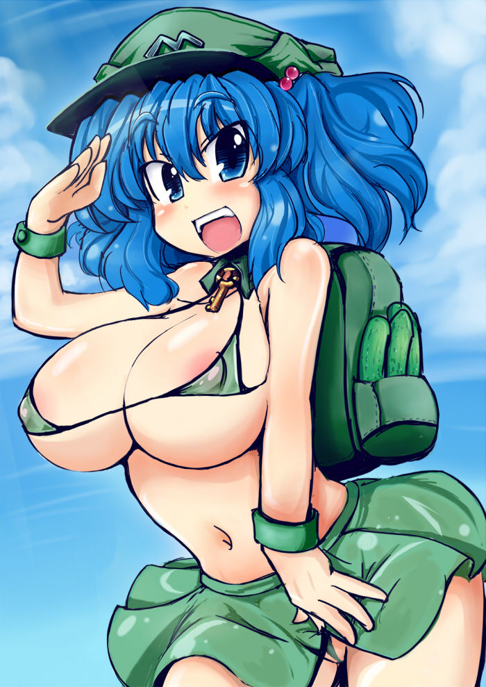 Touhou Character Nitori Kawashiro page 3 full