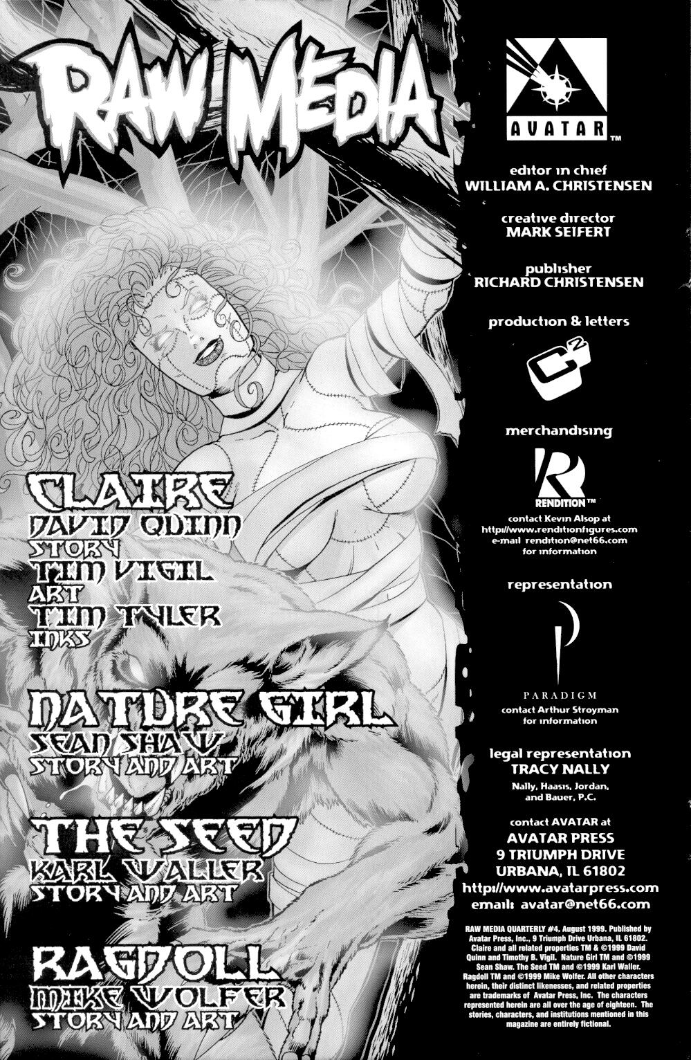 Raw Media - Volume 4 page 3 full