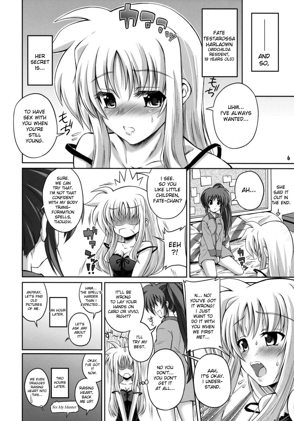 Otona Fate to Kodomo Nanoha page 5 full